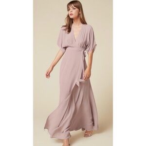 REFORMATION Winslow Dress in Lilac